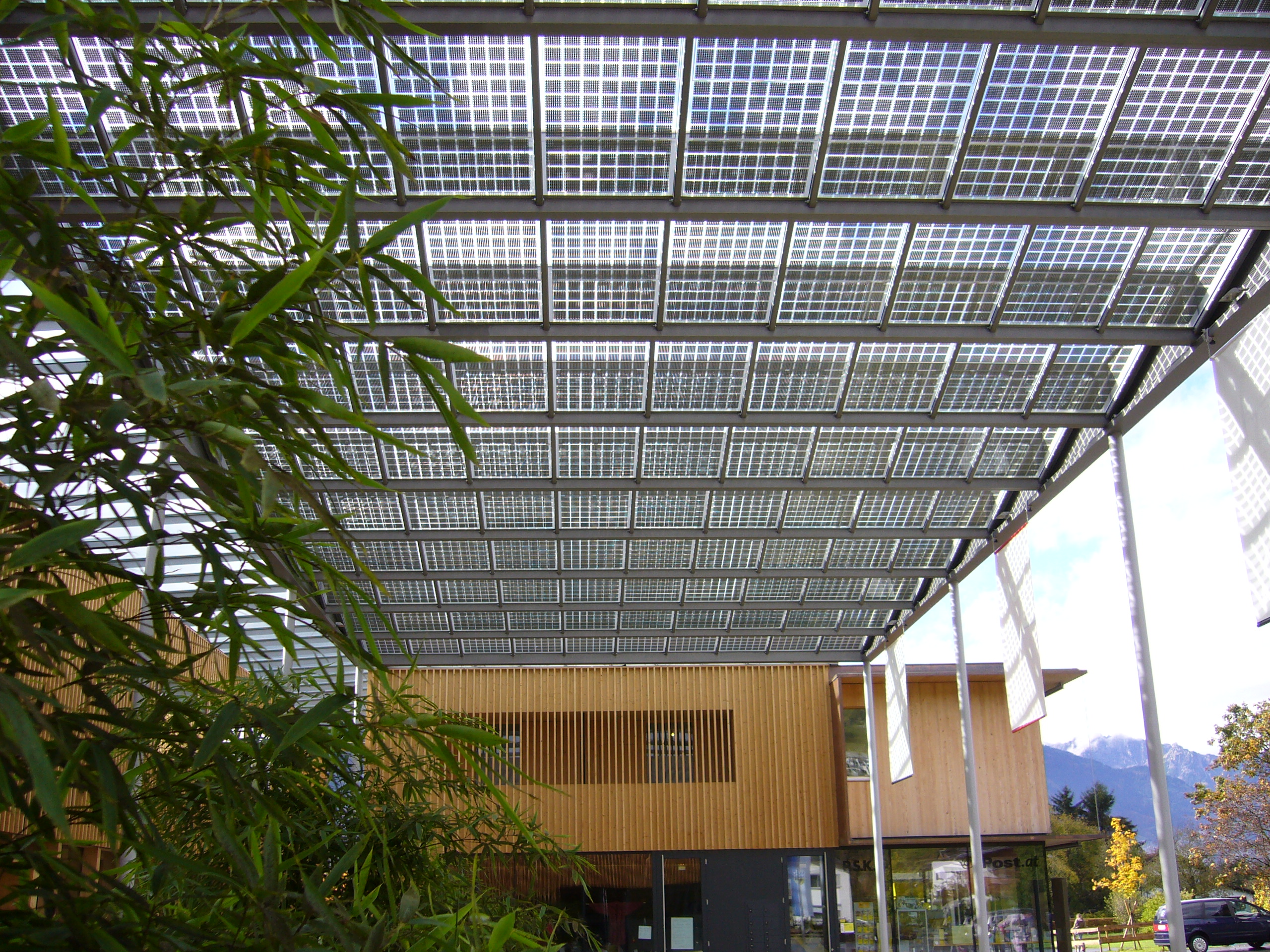 Semi-transparent Solar Panels - Architectural solar glass for modern buildings